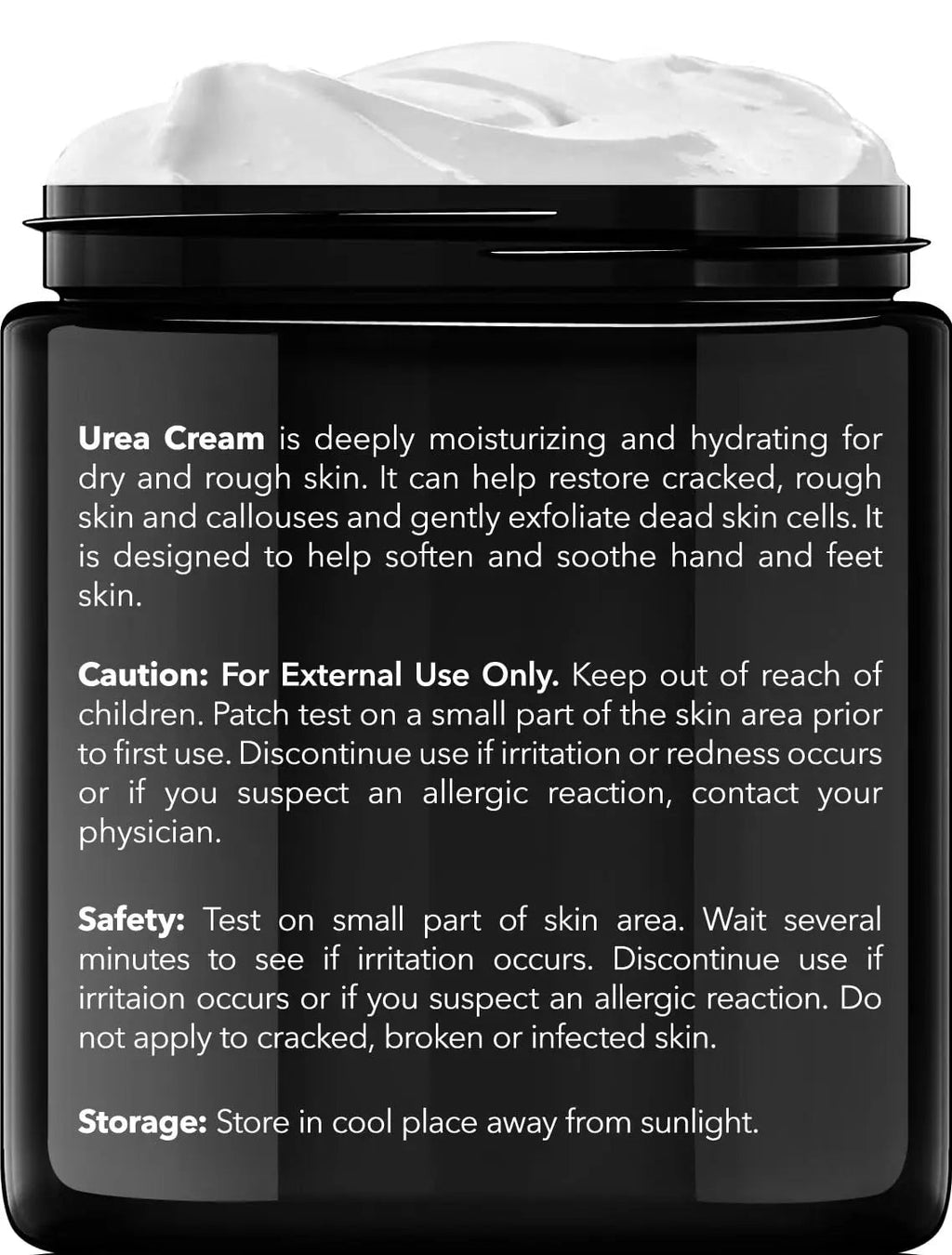 New York Biology 42% Urea Cream with 2% Salicylic Acid - Moisturizing Urea Foot Cream - TrustMedUSA