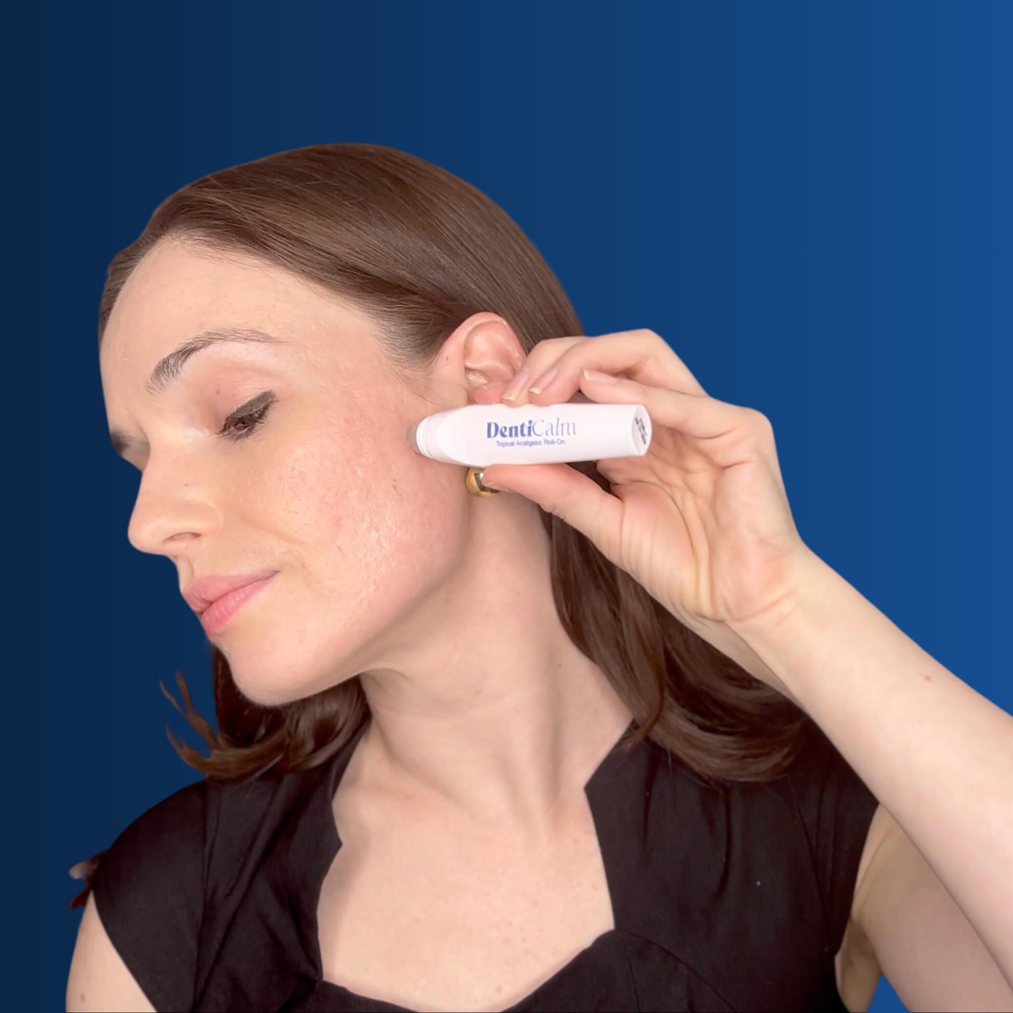 nfuse DentiCalm Soothing Pain Relief for Teeth Grinding and Jaw Clenching (Bruxism), for Jaw, Head and Neck Pain, Stiffness and Tension, Nightguard Discomfort Relief, 0.47 OZ - TrustMedUSA