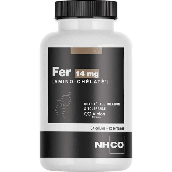 NHCO Iron Amino Chelated 14mg capsules - TrustMedUSA