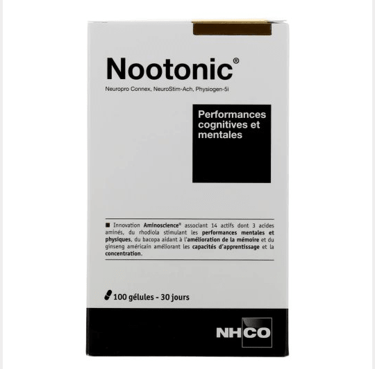 NHCO NOOTONIC Cognitive and mental performance 100 caps - TrustMedUSA