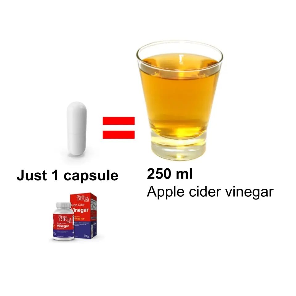 Ni una dieta más Reduce Abdominal Fat - Vinegar Capsules - Best for Weight Loss - TrustMedUSA
