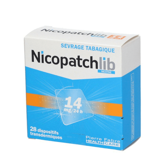 Nicopatchlib 14 mg / 24h - 28 patches - Helps quit smoking - TrustMedUSA