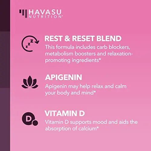 Night Time Fat Burner for Women | Weight Loss and Sleep Support Blend With Apigenin - TrustMedUSA