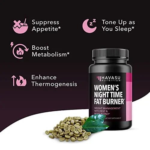 Night Time Fat Burner for Women | Weight Loss and Sleep Support Blend With Vitamin D - TrustMedUSA