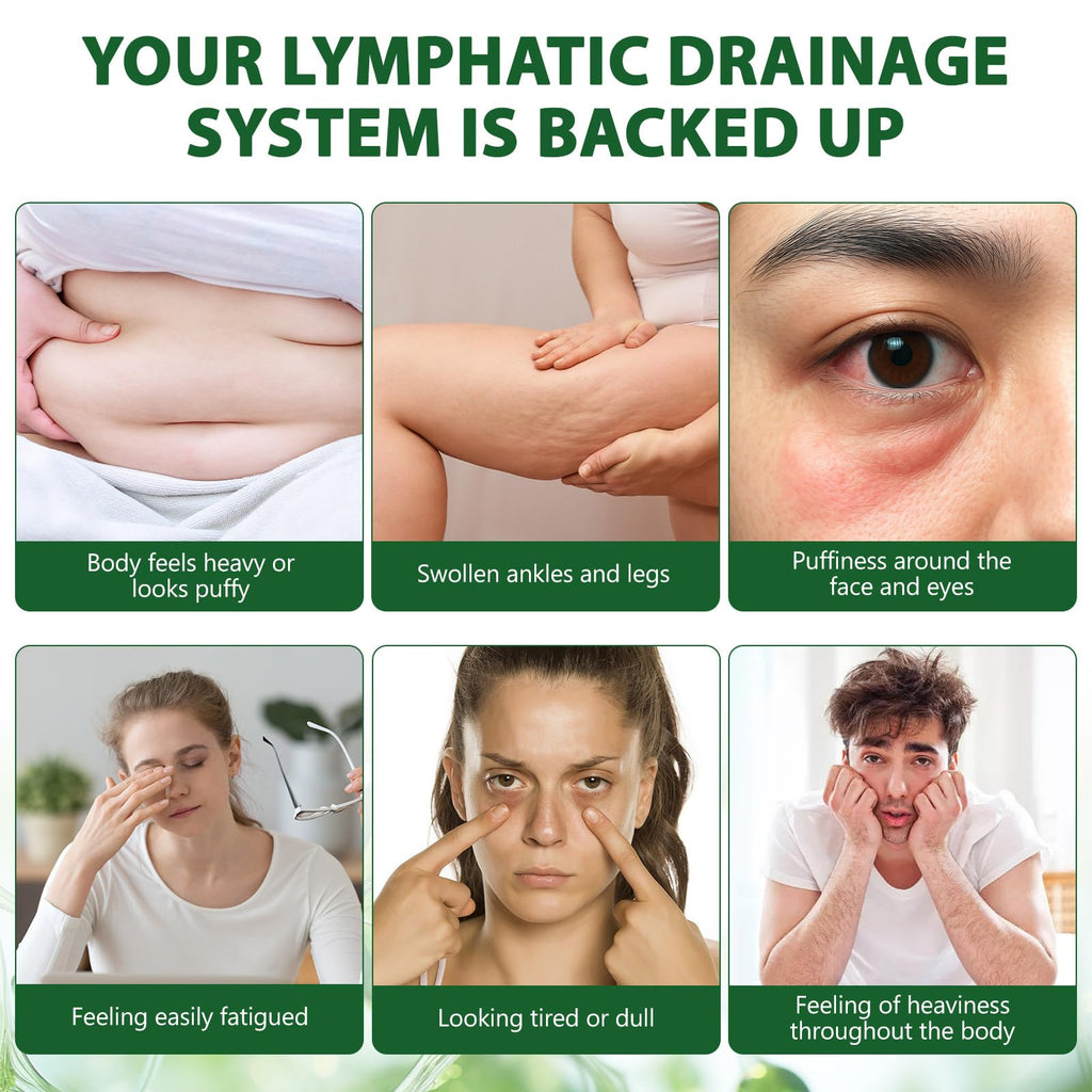Ninsiec Lymphatic Drainage Supplements - Lymphatic Drainage Capsules for Immune Health,Supports Bloating & Daily Lymphatic Wellness, with Echinacea, Dandelion, and Burdock (120 Capsules) - Maple Wellness Supplements