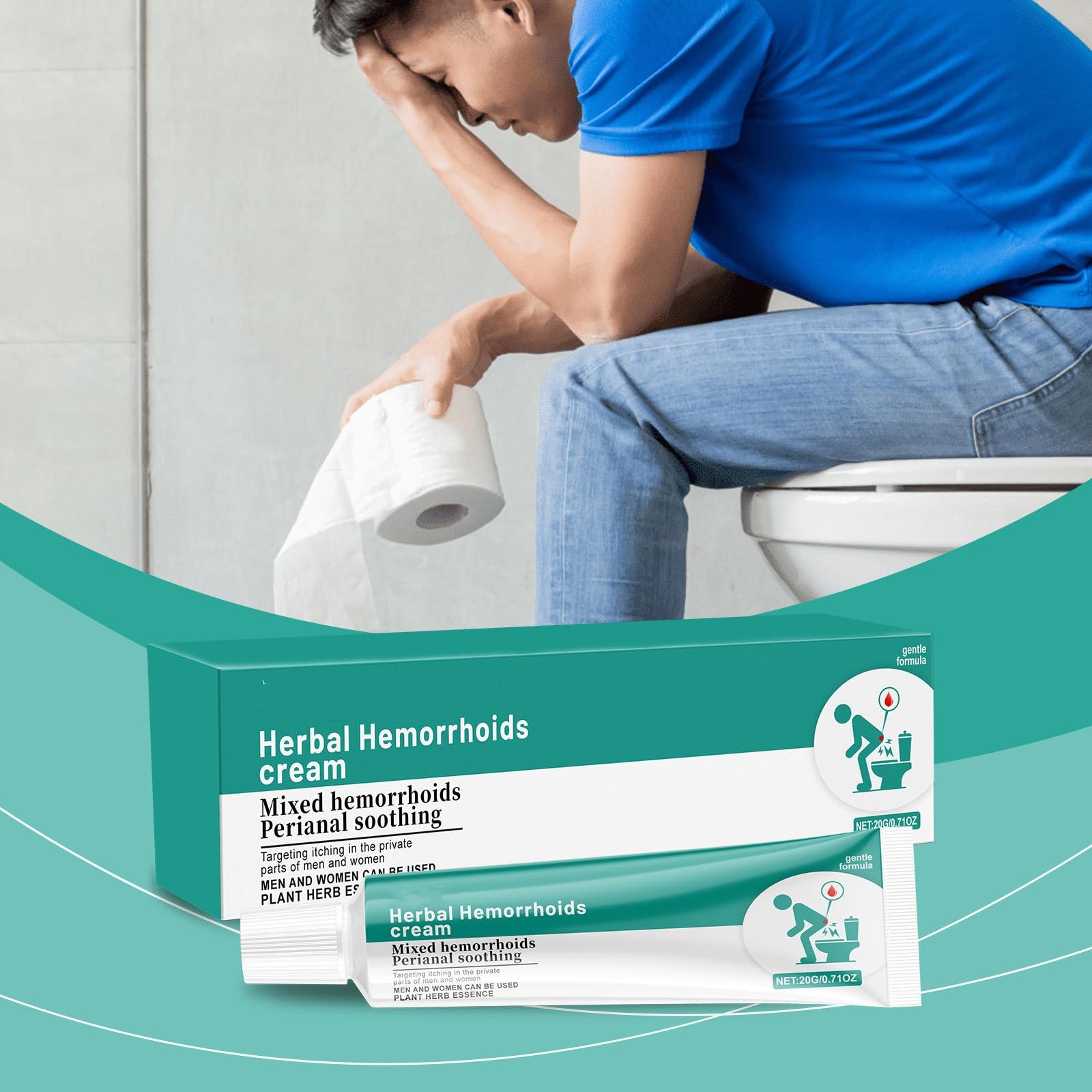 NiTa HyHy Herbal Hemorrhoids Ointment– Hemorrhoid Treatment and Hemorrhoid Cream for Relief Fast Acting Relief of Pain, Swelling, Discomfort, Burning and Itching - TrustMedUSA