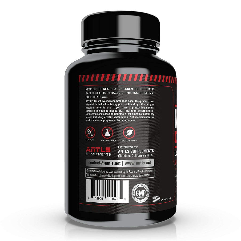 Nitric Oxide Supplement Booster Complex L Arginine 4000mg,L Citrulline, AAKG,Beet Root - TrustMedUSA