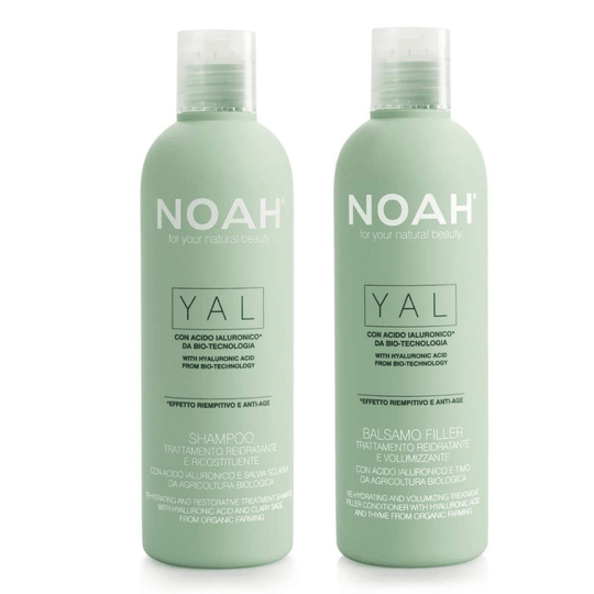 NOAH Yal Thyme + Hyaluronic Acid Shampoo and Conditioner Set - 250 ml / 5 Fl.Oz - Maple Wellness Supplements