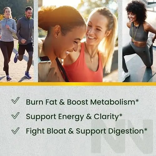 Nobi Nutrition Green Tea Fat Burner Gummies for Weight Loss | Metabolism Boost - TrustMedUSA
