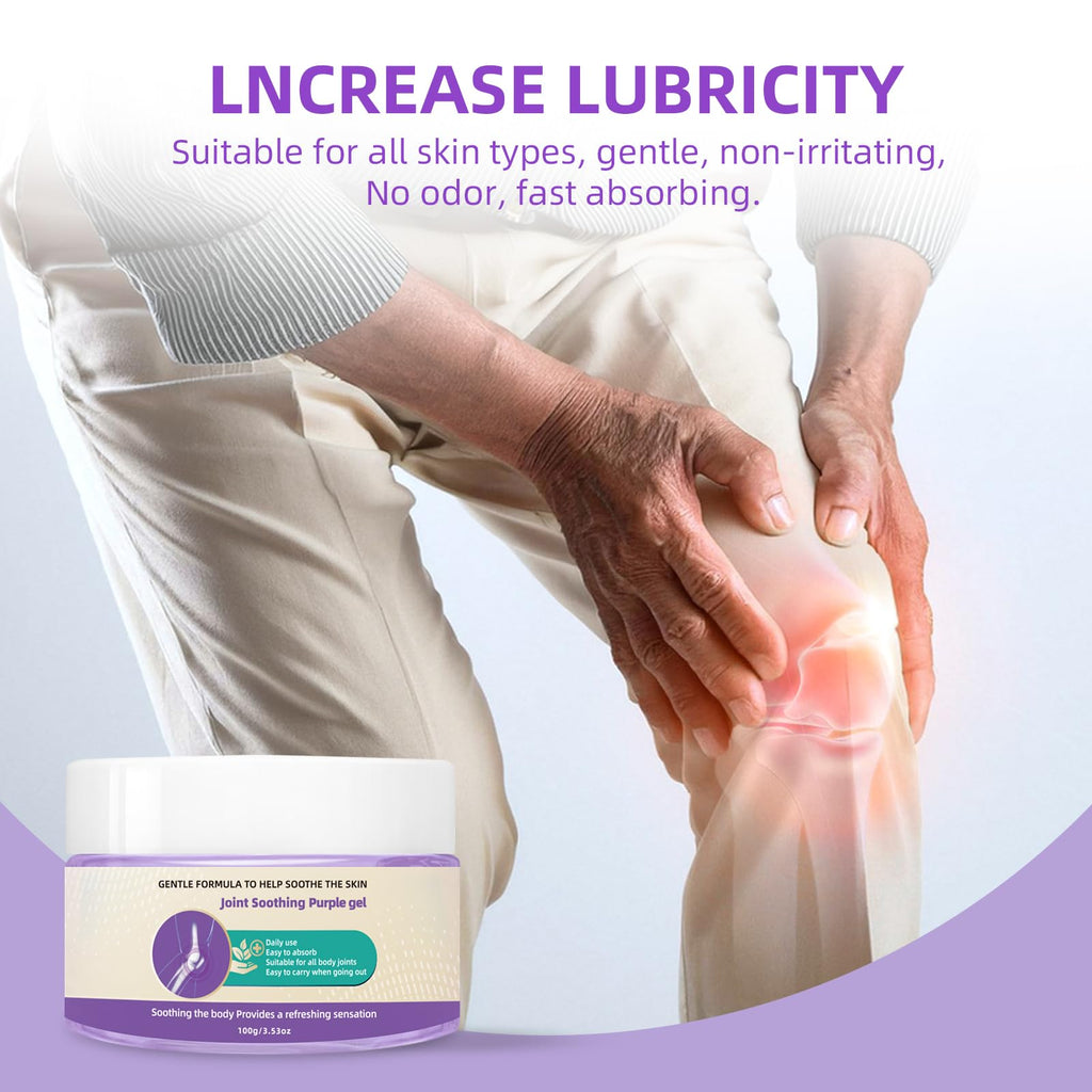 Nodfens Joint Pain Gel, Purple Relief Soothing Massage Cream for Knees, Neck, Feet, Hand Whole Body - TrustMedUSA