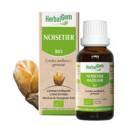 Noisetier BIO Macérat mère bourgeons Flacon 30 ml HERBALGEM - TrustMedUSA