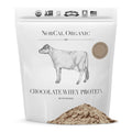 NorCal Organic Chocolate Whey Protein - 2lbs | 100% USA Grass-Fed, USDA Certified - TrustMedUSA