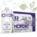 Nordic Liquid Collagen Peptide Drink, Organic Birch Sap, Wild blueberry + Vitamin C, Made in Finland - 10g Clinically Studied Grass Fed Collagen Peptides for Skin Hair Nails & Joint Support, with Silica, BPA-Free Beverage (12 Pack) - TrustMedUSA