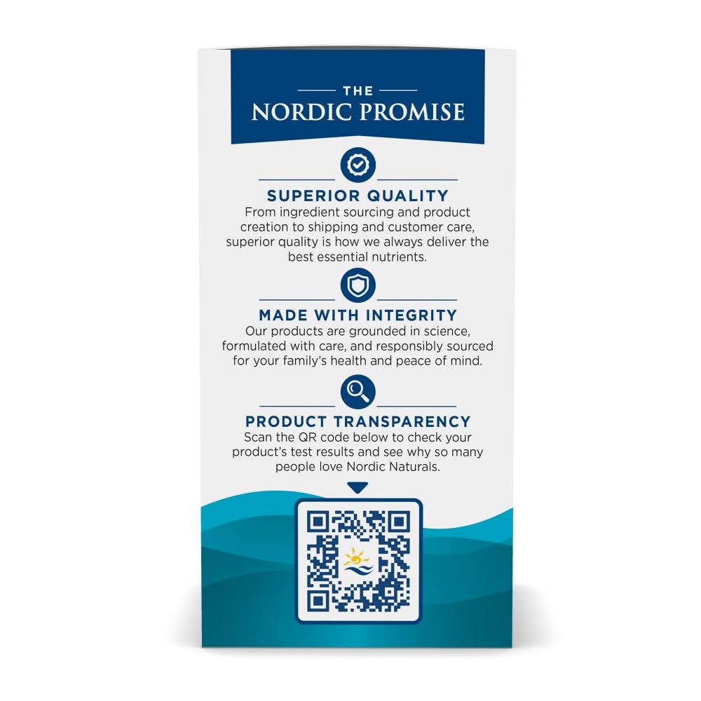 Nordic Naturals Algae DHA - 60 Soft Gels - 500 mg Omega-3 DHA - Certified Vegan Algae Oil - Plant-Based DHA - Brain, Eye & Nervous System Support - Non-GMO - 30 Servings - TrustMedUSA