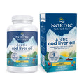 Nordic Naturals Arctic Cod Liver Oil, Lemon - 180 Soft Gels - 750 mg Total Omega-3s with EPA & DHA - Heart & Brain Health, Healthy Immunity - TrustMedUSA