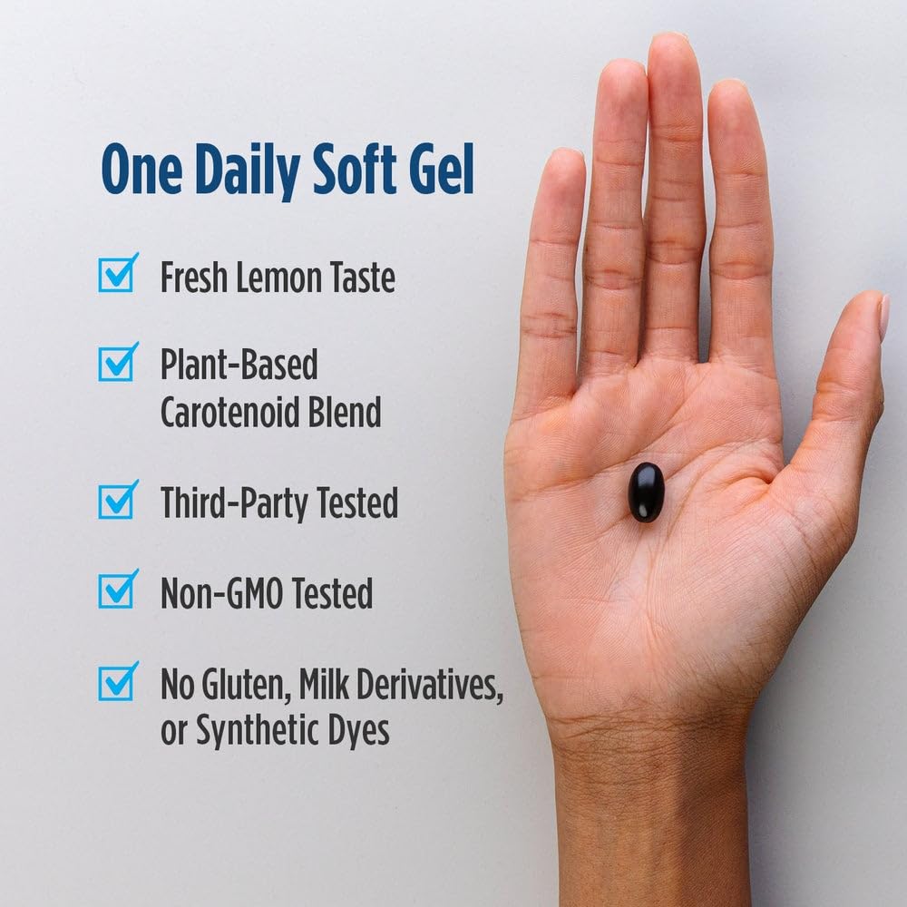 Nordic Naturals Blue Light Defense - 60 Soft Gels - Four Phytonutrients with Complementary Antioxidant Capacities - Supports Retinal Health, Visual Function - Non-GMO - 60 Servings - TrustMedUSA