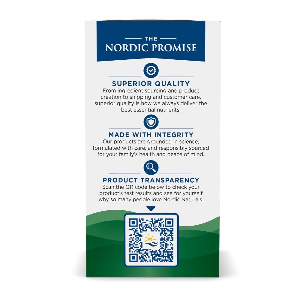 Nordic Naturals Cognition Mushroom Complex, Unflavored - 60 Capsules - Brain, Memory & Mood Support - Blend of Lion’s Mane Mushroom & Bacopa Extract - Non-GMO - Certified Vegan - 30 Servings - TrustMedUSA