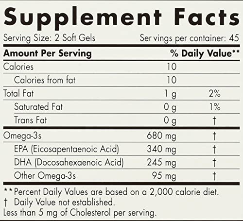 NORDIC NATURALS Junior Ultimate Omega Chewable Softgels, 680 Mg, 90 CT - TrustMedUSA