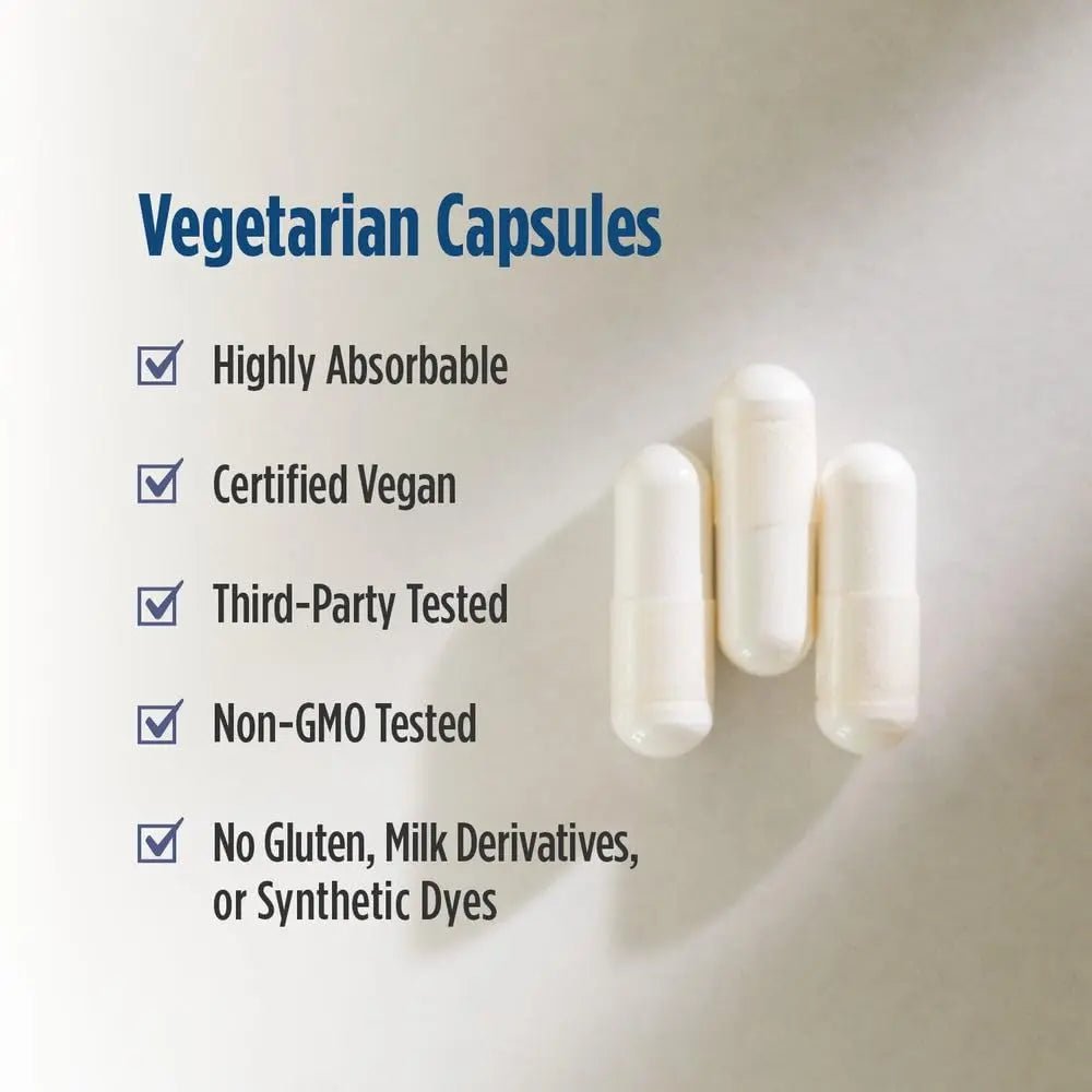 Nordic Naturals Magnesium Complex - 90 Capsules - 225 mg Magnesium, 1.9 mg Iron - Brain & Heart Health, Mood, Energy, & Muscle Relaxation - Non-GMO, Vegan - 30 Servings - TrustMedUSA