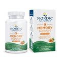 Nordic Naturals Memory Support with Curcumin - 60 Soft Gels - 1000 mg Omega-3 + 400 mg Optimized Curcumin - Memory, Cognition - Contains Phosphatidylcholine & Huperzine A - Non-GMO - 30 Servings - TrustMedUSA