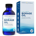 Nordic Naturals Nordic Beauty Borage Oil, Unflavored - 4 Ounces - Borage Seed Oil, Unique Omega-6 for Healthy and Hydrated Skin, 480 Milligrams of GLA - Non-GMO - Vegan, 48 Servings - TrustMedUSA
