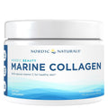 Nordic Naturals Nordic Beauty Marine Collagen Powder, Strawberry - 5.29 Ounces - Collagen Powder Supplement for Healthy Skin, Joints, and Bones, Vitamin C for Antioxidant Support - 30 Servings - Maple Wellness Supplements