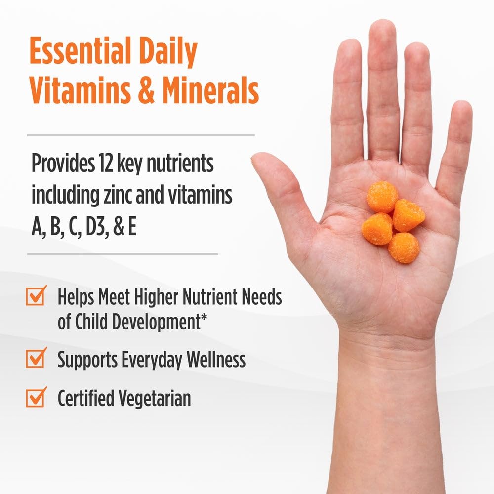 Nordic Naturals Nordic Berries, Citrus - 120 Gummy Berries - Great-Tasting Multivitamin for Ages 2+ - Growth, Development, Optimal Wellness - Non-GMO, Vegetarian - 30 Servings - TrustMedUSA