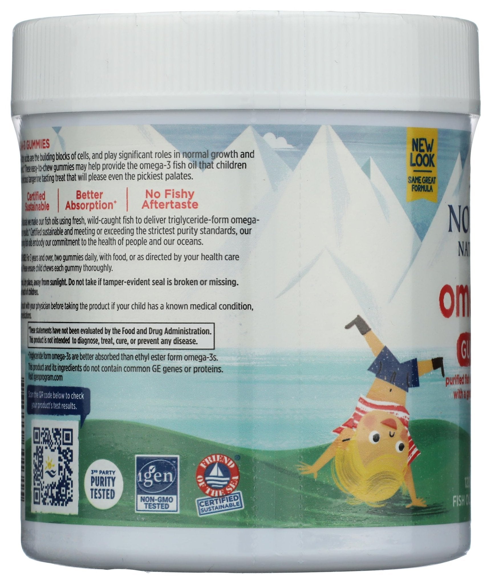 Nordic Naturals Nordic Omega 3 Gummies, 120 Ct - TrustMedUSA