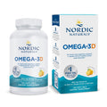 Nordic Naturals Omega-3D, Lemon Flavor - 120 Soft Gels - 690 mg Omega-3 + 1000 IU Vitamin D3 - Fish Oil - EPA & DHA - Immune Support, Brain & Heart Health, Healthy Bones - Non-GMO - 60 Servings - TrustMedUSA