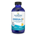 Nordic Naturals Omega-3D, Lemon Flavor - 8 oz - 1560 mg Omega-3 + 1000 IU Vitamin D3 - Fish Oil - EPA & DHA - Immune Support, Brain & Heart Health, Healthy Bones - Non-GMO - 48 Servings - TrustMedUSA