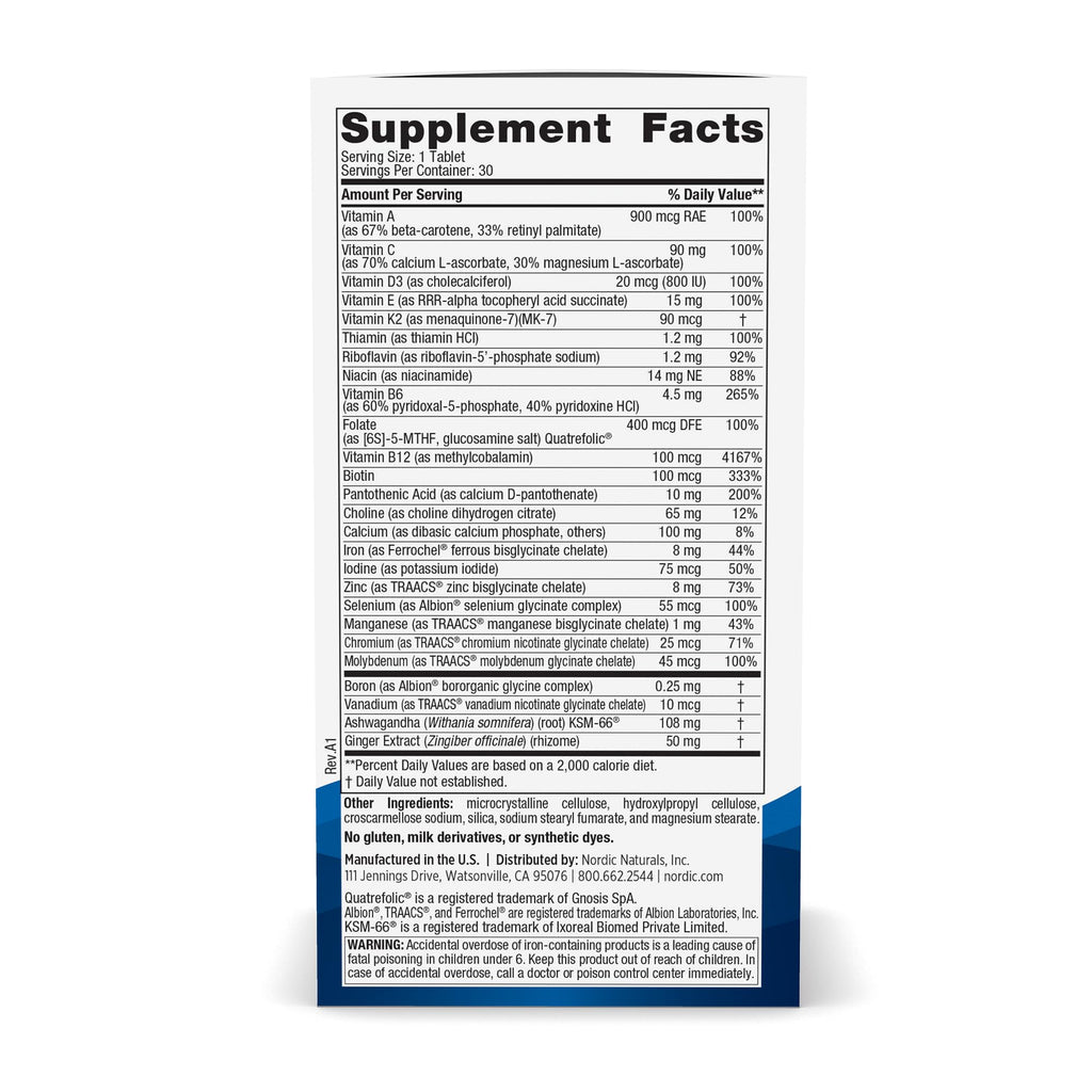 Nordic Naturals Starter Pack - Women's Multivitamin One Daily, Ultimate Omega - TrustMedUSA
