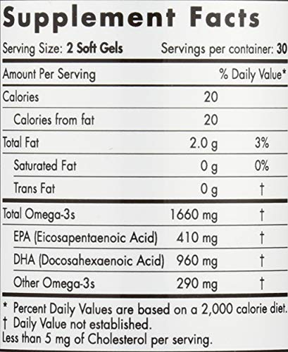 Nordic Naturals Strawberry Dha Xtra 1660 Mg 60 Sg, 60 Ct - TrustMedUSA