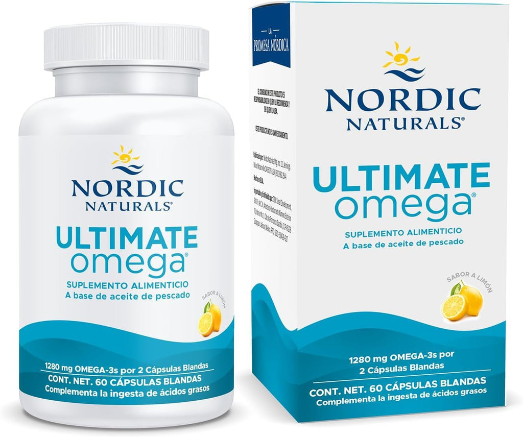 Nordic Naturals, Ultimate Omega 1280 Mg, 60 Count - TrustMedUSA