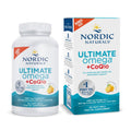 Nordic Naturals Ultimate Omega + CoQ10, Lemon - 90 Soft Gels - 1280 mg Omega-3 + 100 mg CoQ10 - Heart Health, Cellular Energy, Antioxidant Support - Non-GMO - 45 Servings - TrustMedUSA