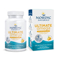 Nordic Naturals Ultimate Omega in Fish Gelatin, Lemon Flavor - 60 Soft Gels - 1280 mg Omega-3 - High-Potency Fish Oil Supplement - EPA & DHA - Promotes Brain & Heart Health - Non-GMO - 30 Servings - TrustMedUSA