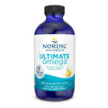 Nordic Naturals Ultimate Omega Liquid, Lemon Flavor - 8 oz - 2840 mg Omega-3 - High-Potency Fish Oil Supplement with EPA & DHA - Promotes Brain & Heart Health - Non-GMO - 48 Servings - TrustMedUSA