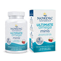 Nordic Naturals Ultimate Omega Minis, Strawberry Flavor - 60 Minis Soft Gels - 1120 mg Omega-3 - High-Potency Fish Oil Supplement - EPA & DHA - Promotes Brain & Heart Health - 30 Servings - TrustMedUSA