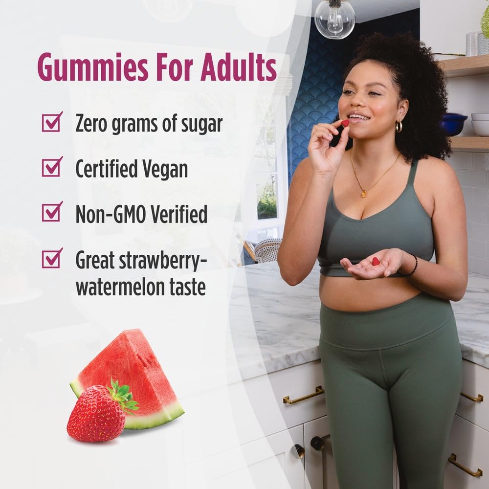 Nordic Naturals Vegan Probiotic Gummies Bundle - Zero Sugar Kids Probiotic Gummies - Strawberry Watermelon Flavor - 30 Gummies, Zero Sugar Probiotic Gummies - Strawberry Watermelon Flavor - 40 Gummies - TrustMedUSA