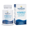 Nordic Naturals Vitamin E Complex, Unflavored - 30 Soft Gels - 6 Forms of Vitamin E for Antioxidant Support - Cellular Protection - Non-GMO - 30 Servings - TrustMedUSA