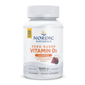Nordic Naturals Zero Sugar Vitamin D3 Gummies, Wild Berry - 60 Gummies - 1000 IU Vitamin D3 - Great Taste - Healthy Bones, Mood & Immune System Function - Non-GMO - 60 Servings - TrustMedUSA