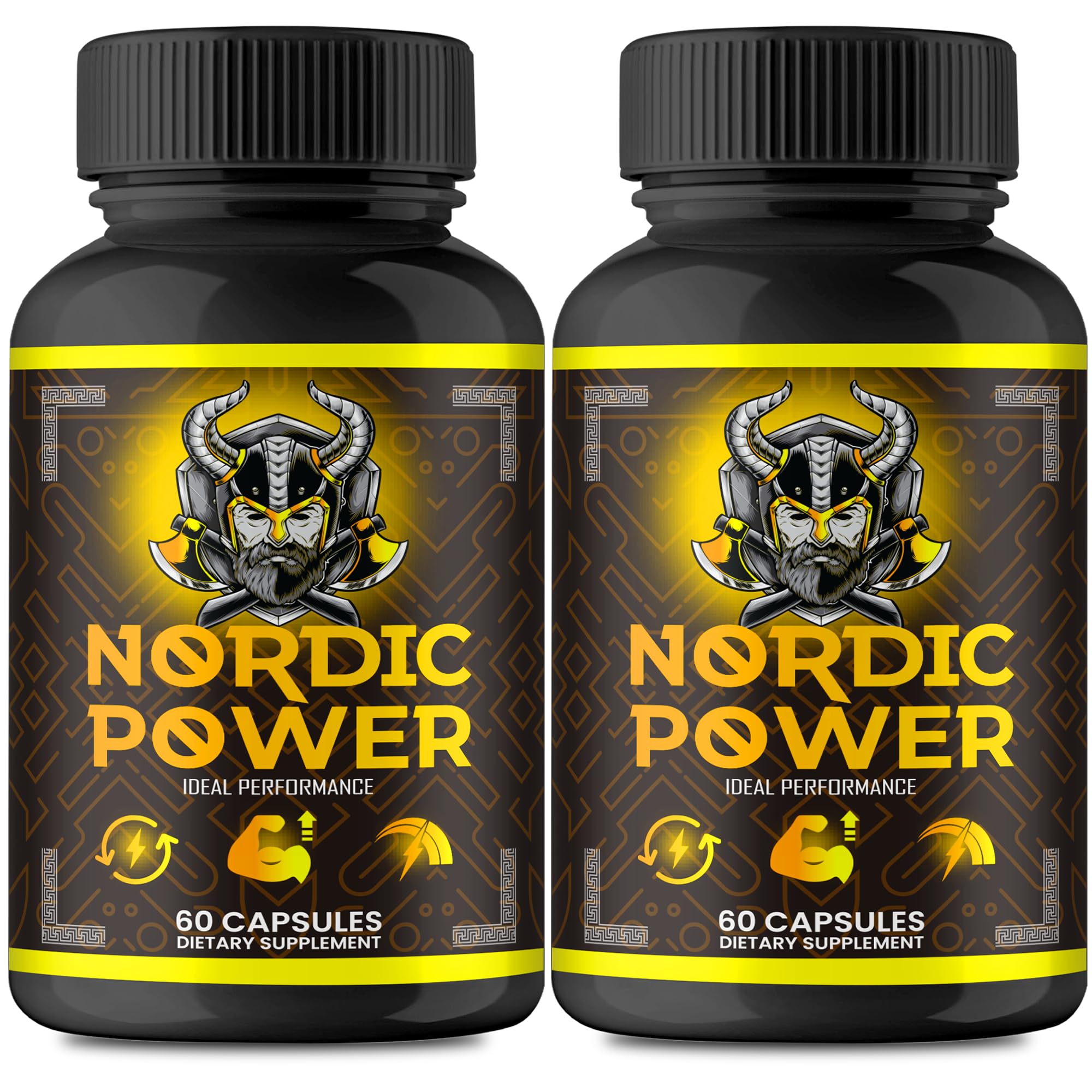 Nordic Power Pills, Official Nordic Power Capsules - Maximum Strength Energy, Stamina and Performance, Premium Formula to Support Overall Well-Being, Natural NordicPower Pastillas Review (2 Pack) - TrustMedUSA