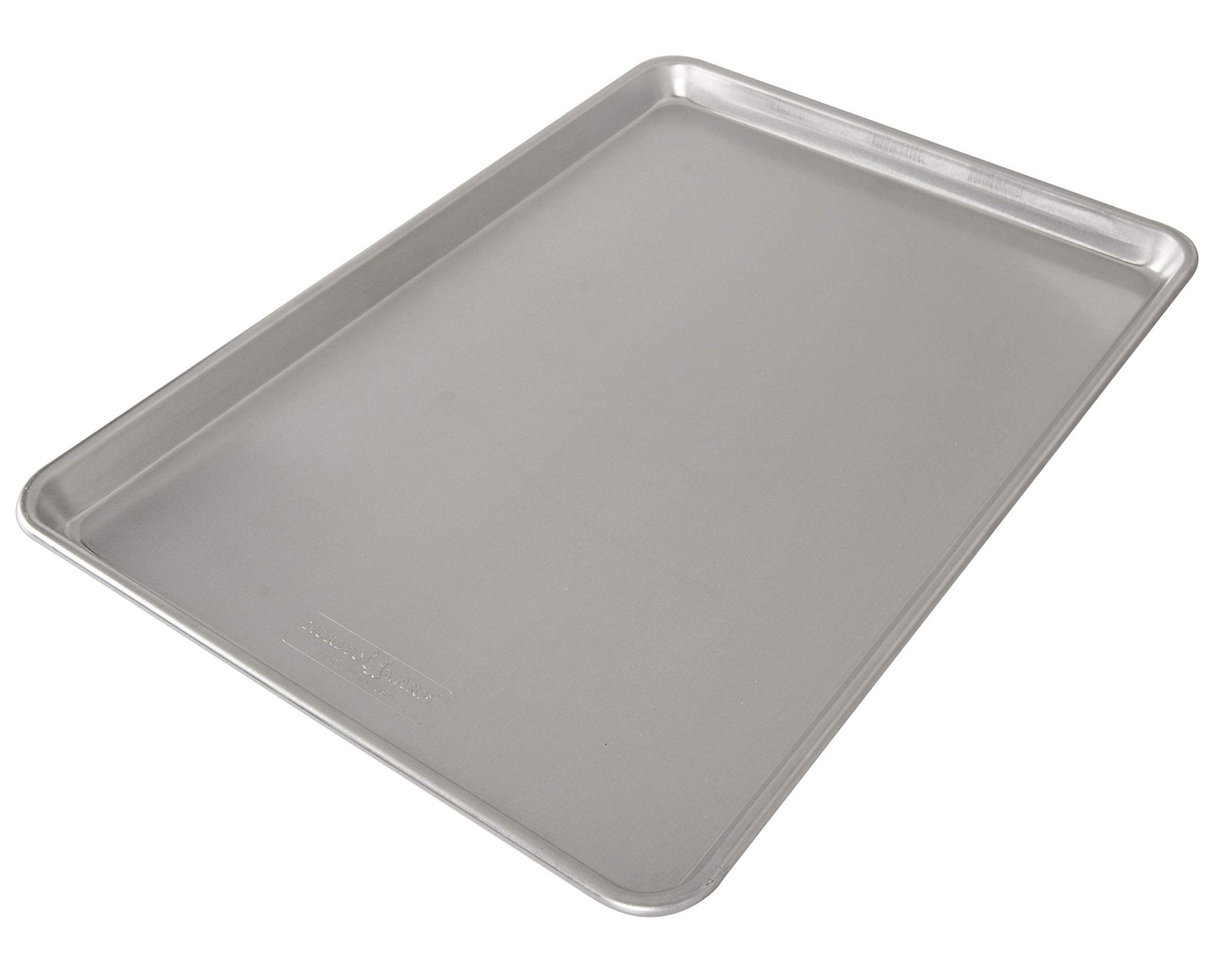 Nordic Ware Naturals Extra Large, 21 x 15 inch Baking Set - USA Made Aluminum Commercial Quality Pan for Baking or Roasting, Encapsulated Galvanized Steel Rim Prevents Warping, 2pk Big Sheet - TrustMedUSA