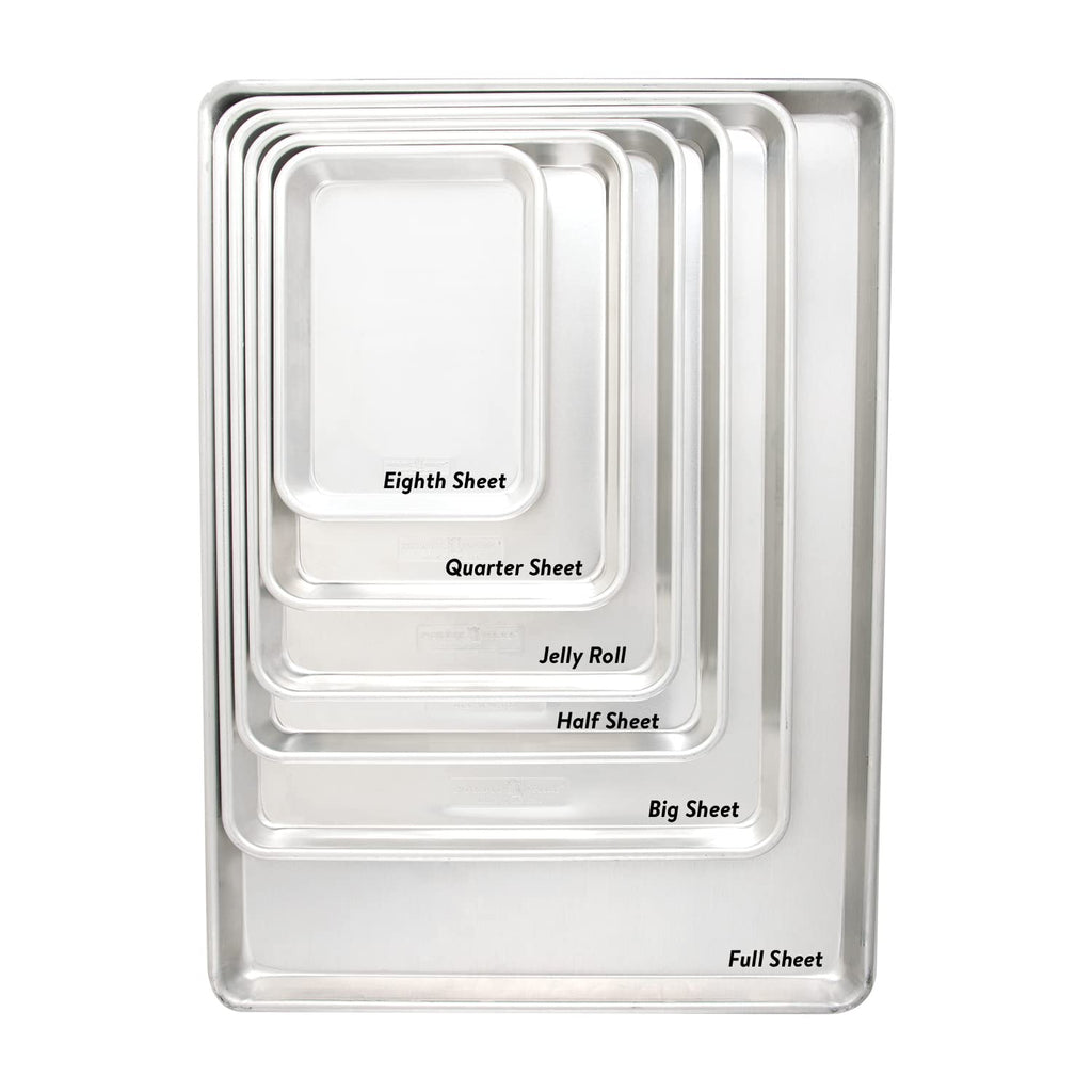 Nordic Ware Naturals Half Sheet Pan, Deluxe Silicone Liner and Cooling Rack, Cookie or Roasting Bakers Set - TrustMedUSA
