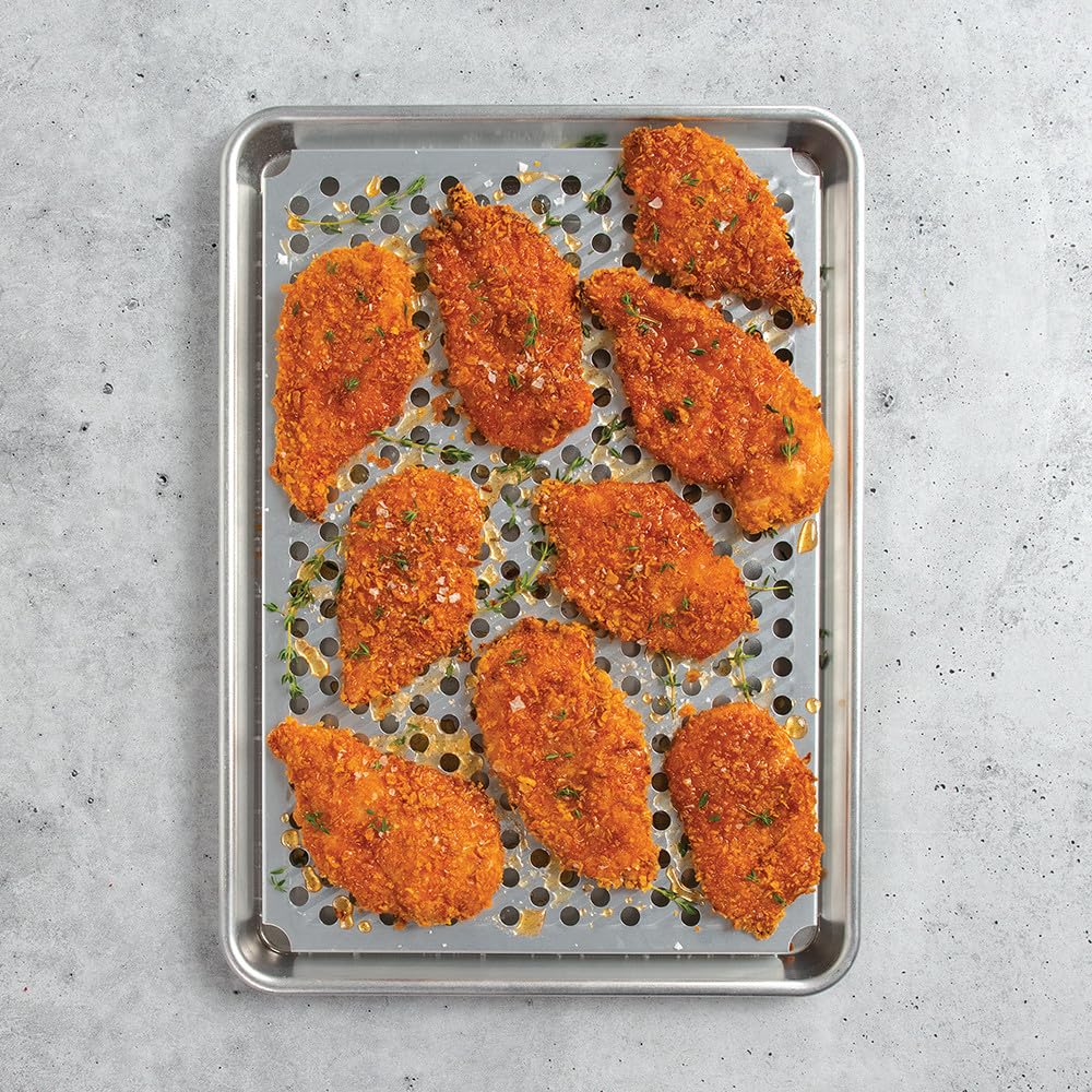 Nordic Ware Naturals Half Sheet with Multi-Purpose Oven and Cooling Rack - TrustMedUSA