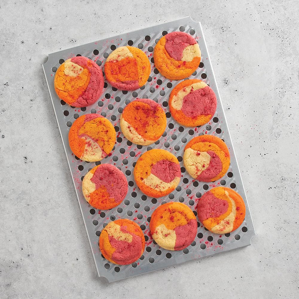 Nordic Ware Naturals High Sided Half Sheet Pan with Multi-Purpose Oven and Cooling Rack - TrustMedUSA
