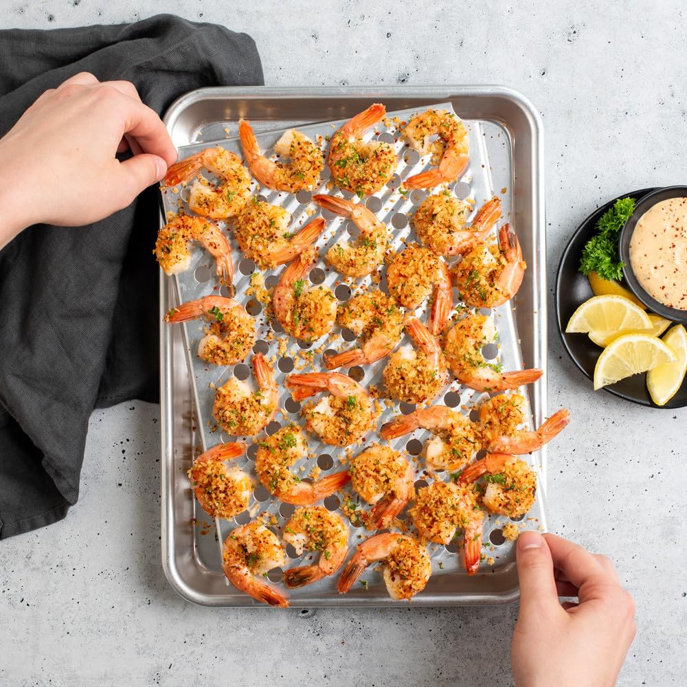 Nordic Ware Naturals Quarter Sheet with Multi-Purpose Oven and Cooling Rack - TrustMedUSA