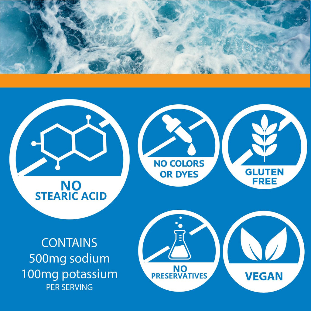 NormaLyte Electrolyte Capsules - Replenish Electrolytes for Peak Performance - Hydration Salt Pills with Essential Minerals for Energy Boost, and Muscle Recovery - 100ct/Bottle - TrustMedUSA