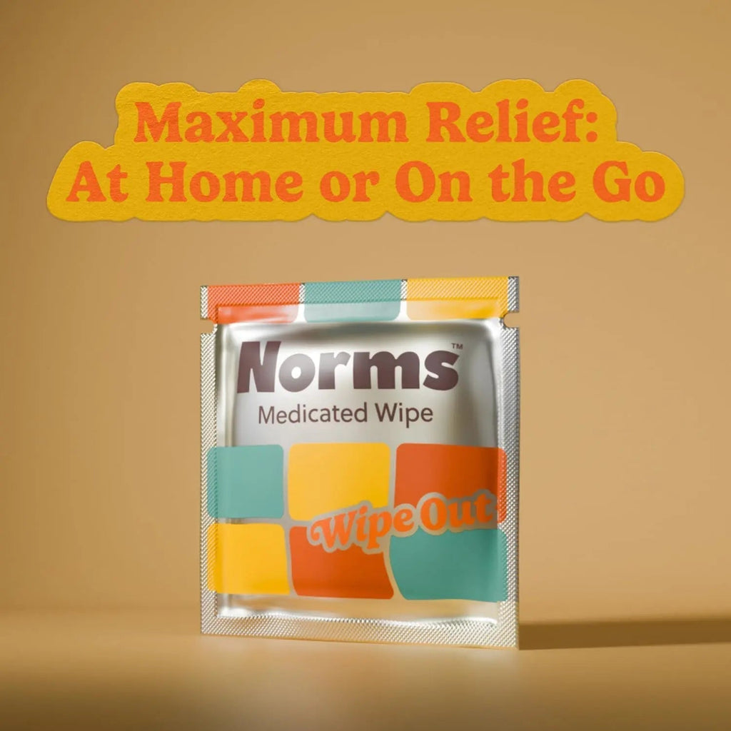 Norms Squeezies Lidocaine Hemorrhoid Cream, Discreet Single Use Travel Packets, 5% Lidocaine, Phenylephrine, Aloe and Glycerin – Numbing, Soothing & Swelling Relief On the Go, 12 Count - TrustMedUSA