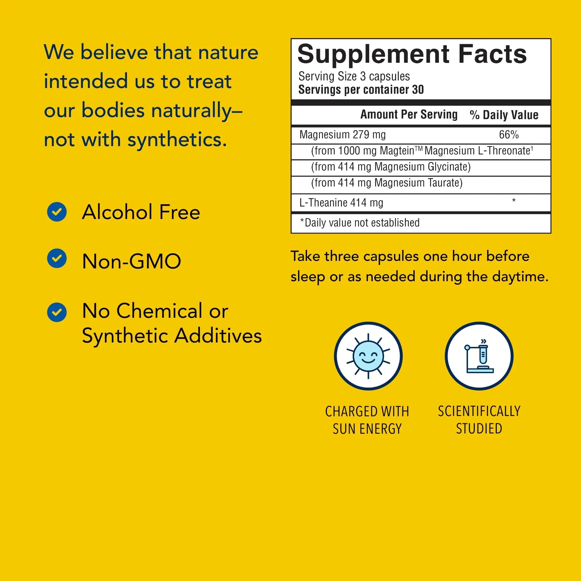 NORTH AMERICAN HERB & SPICE PurelyMin - 90 Vegi Caps - Highly Absorbable Magnesium Complex + L-Theanine - 30 Servings - TrustMedUSA