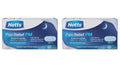 NOTTS PM Extra Strength Pain Relief & Sleep Aid, 500mg Acetaminophen & 25mg Diphenhydramine HCl, 50 Caplets for Nighttime Aches, Headaches & Body Pain, Non-Habit Forming (Pack of 2) - TrustMedUSA